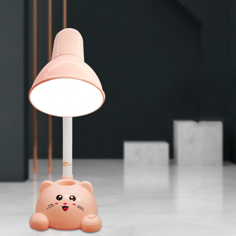 Norvo | Moderne Tegneserie Katt Student Øyepleie LED Skrivebordslampe