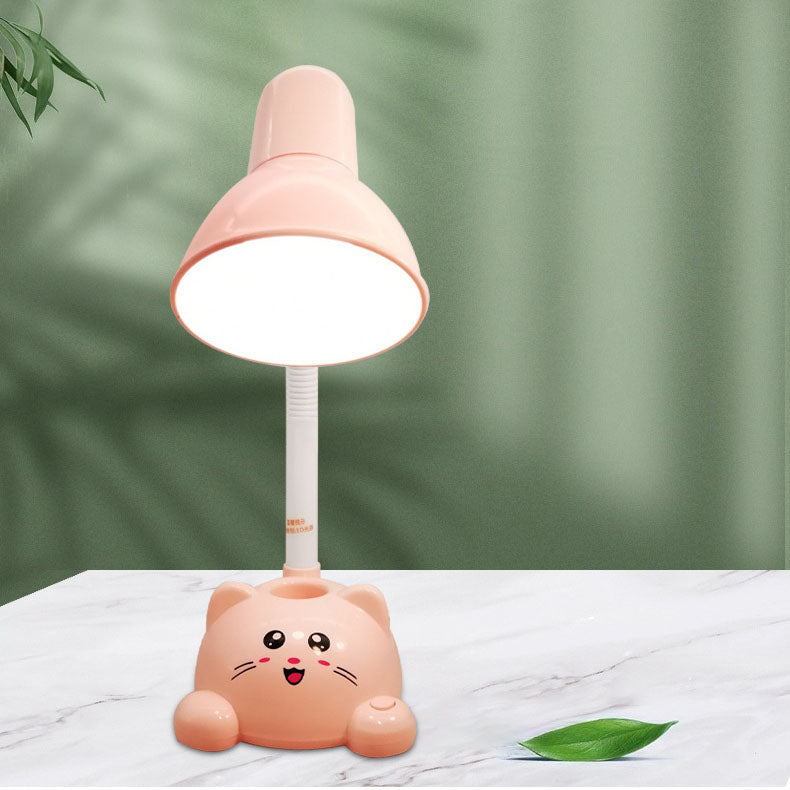 Norvo | Moderne Tegneserie Katt Student Øyepleie LED Skrivebordslampe