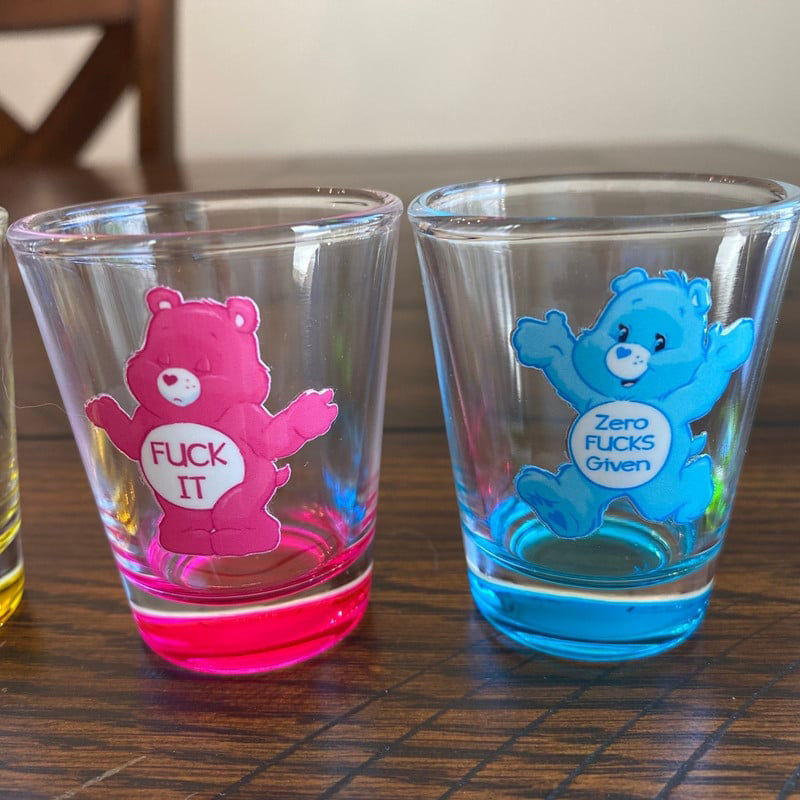Norvo | Swear Bears Likørglass, 6 Stykker