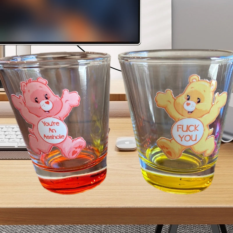 Norvo | Swear Bears Likørglass, 6 Stykker