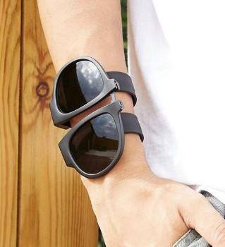 Norvo | Slap and Fold Polariserte Solbriller - Svart