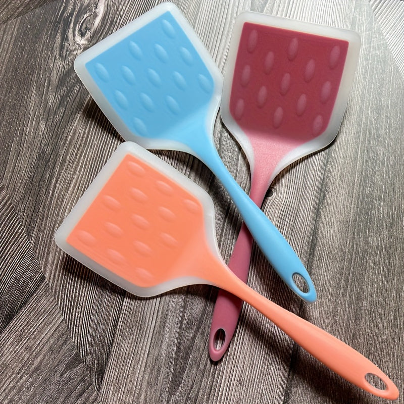 Norvo | Ekstra Stort Silikon Spatel Sett – Non-stick, Varmebestandig & Ergonomisk for Enkel Løsning av Mat, Perfekt for Matlaging & Baking