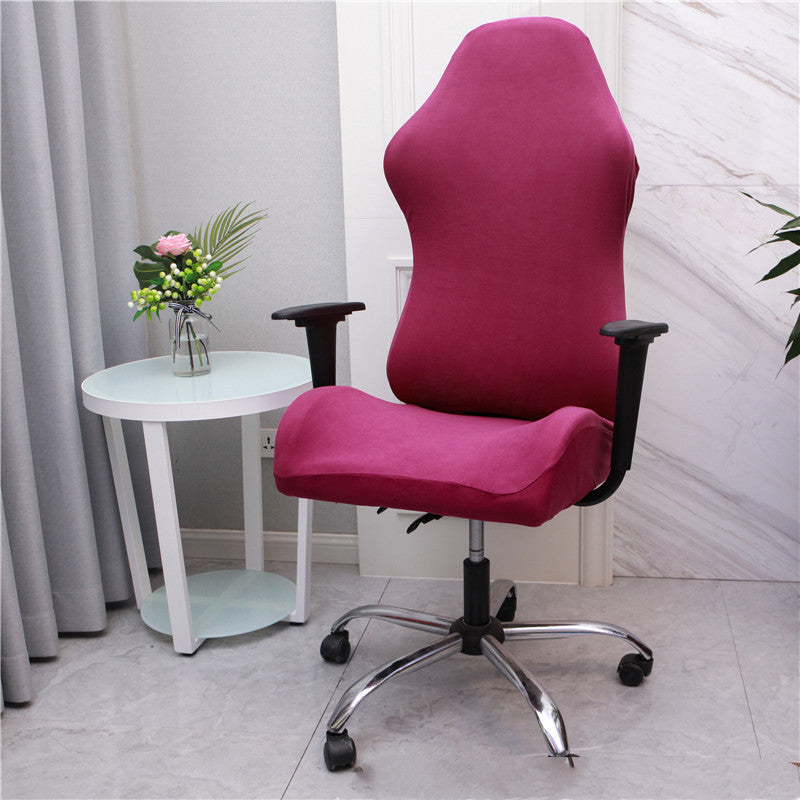 Stretch Stoff Gaming Stol Trekk Armstøtte Sving Stol Sete