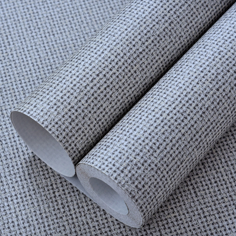 Norvo | Kryss og vridd vevet rattan-effekt tapet lys farge japansk veggdekorasjon for soverom