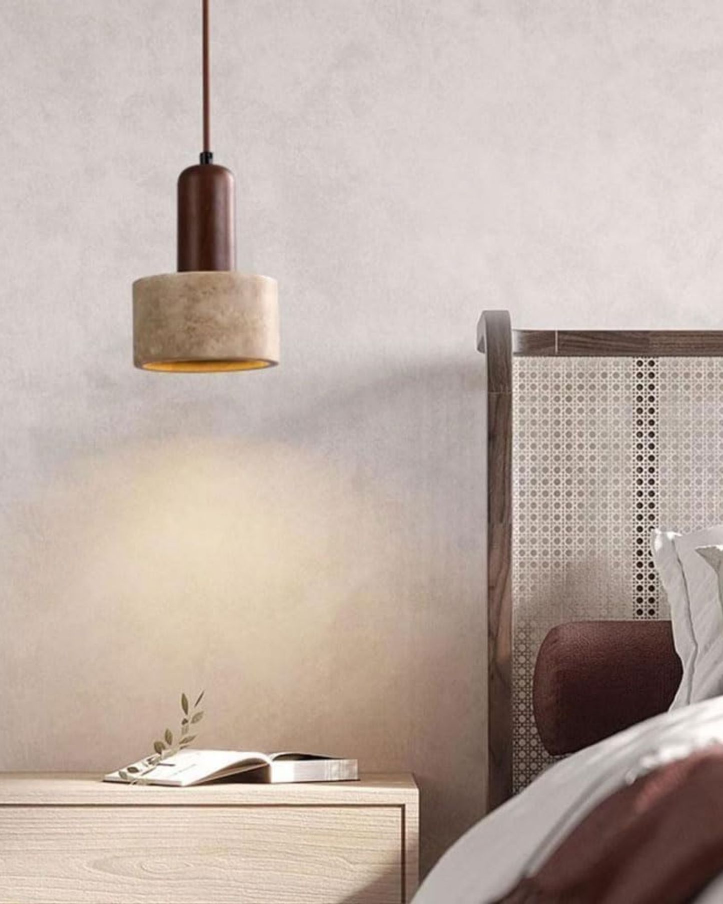 Norvo | Stilren Hengelampe med Steineffekt