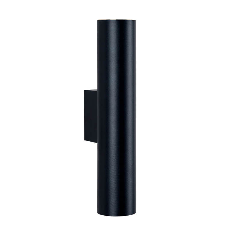 Norvo | Enkel Aluminium Sylinderformet 2-Lykt Vegglampe