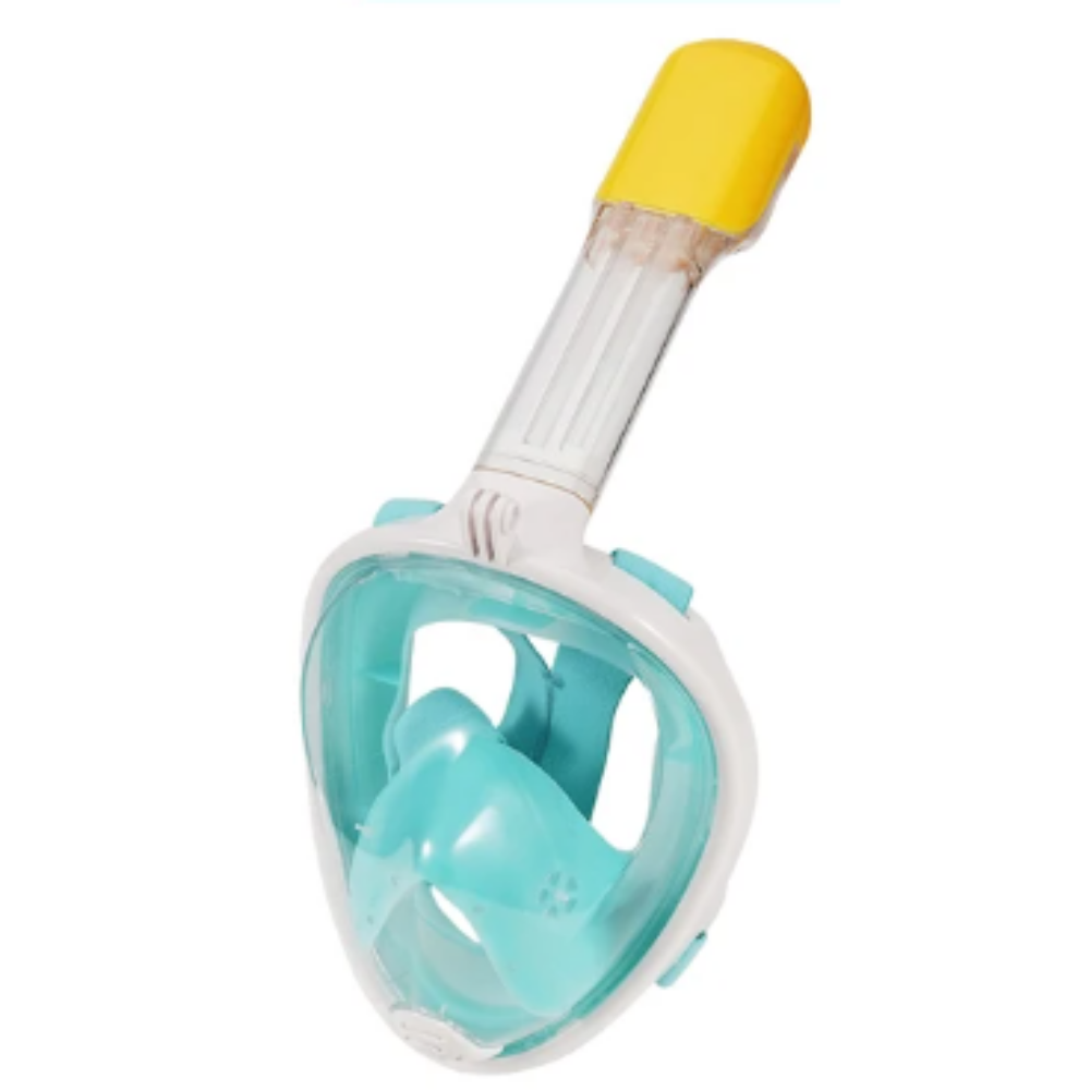 Snorkelmaske med 180° panoramautsikt