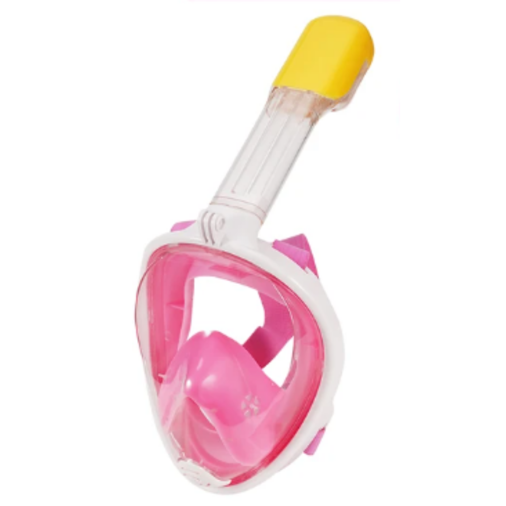 Snorkelmaske med 180° panoramautsikt