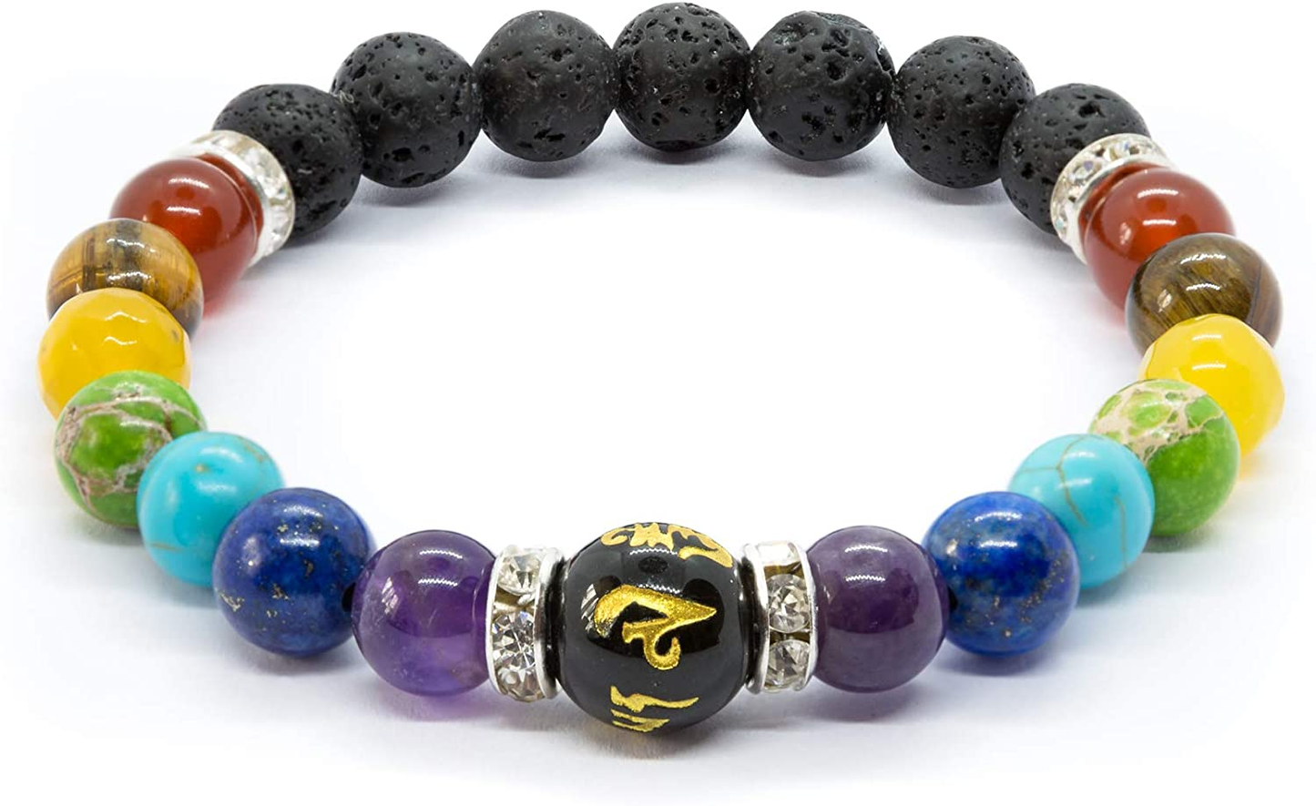 Chakra Healing Crystal Armbånd | Omfavn Kraften fra Naturen med Dette Symboliske Tilbehøret