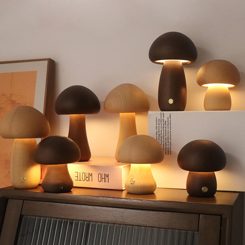 Vintage sopp stil tre lampe