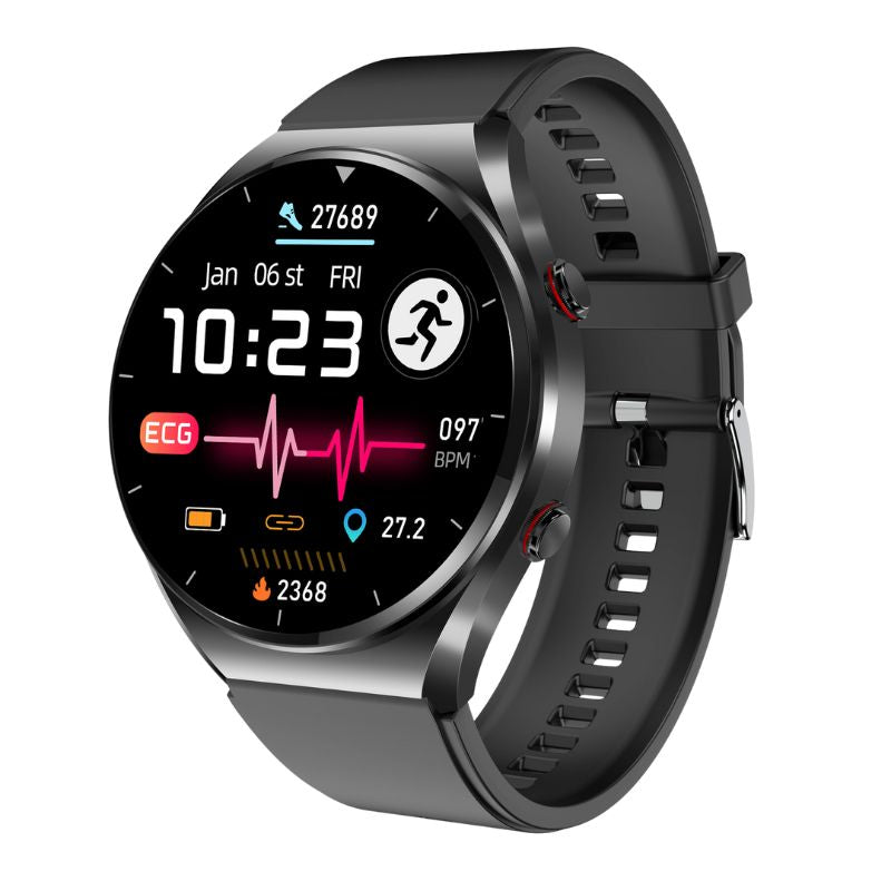 Norvo | Én-Klikk Blodsukker Blodtrykk Ekg/Ekg Hrv Hjerteovervåking Suga Pro Helse Smartswatch