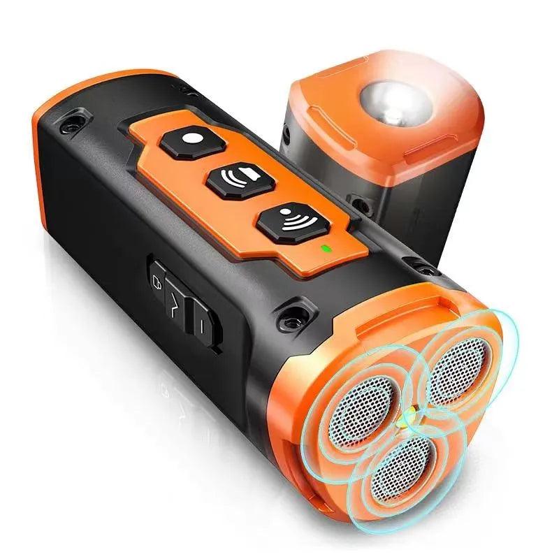 Norvo | 2024 Utgivelse Pet Dog Repellent Ultrasonic Dog Training Device Oppladbar Anti-Hund Bjeffing Avskrekker Med LED Lommelykt