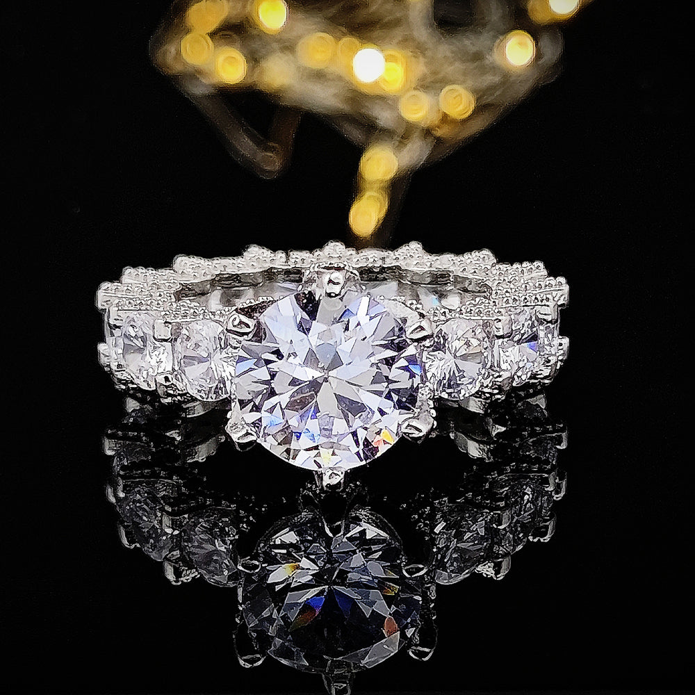 Norvo | Tidløs Gave Gem Glitrende Sølvring