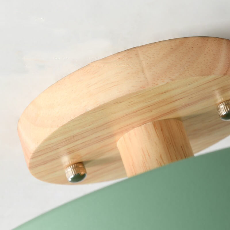 Norvo LED Rund Taklampe | Nordisk Design | Semi-Flush Montering | Økonomisk Innendørs Belysning