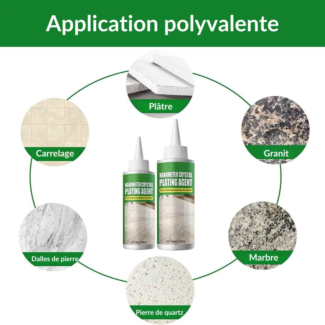 Norvo | Marmor rengjøringsmiddel - beskyttelse og nanokristallin glans