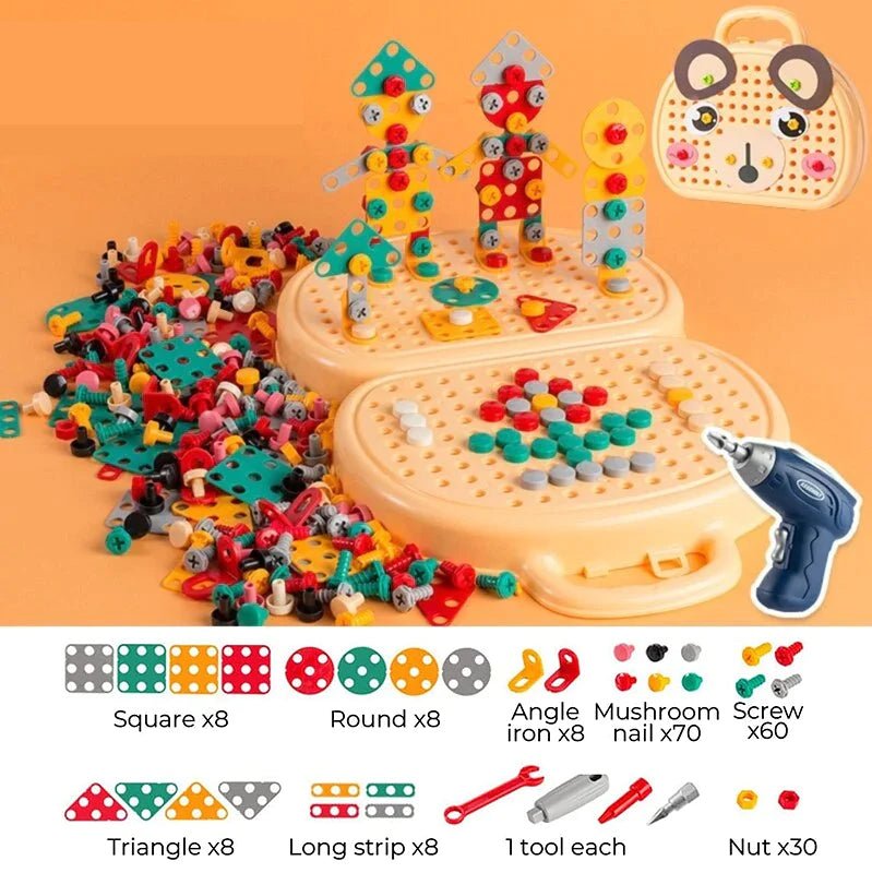 Norvo | Verktøykasse - Kreative Montessori-leker for Barn