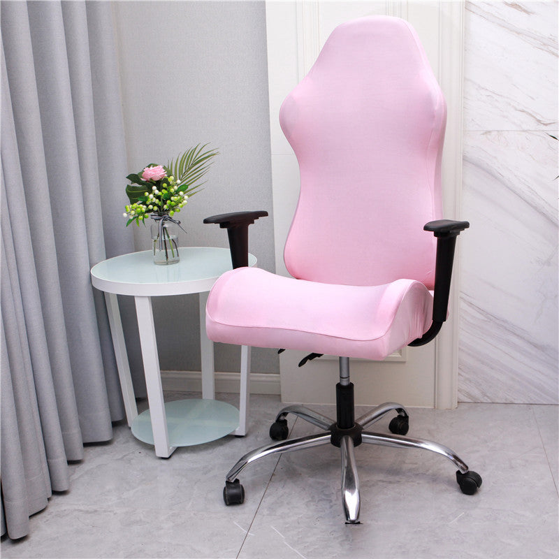 Stretch Stoff Gaming Stol Trekk Armstøtte Sving Stol Sete