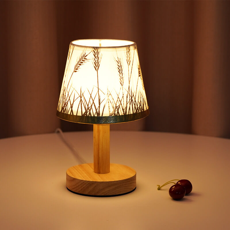 Norvo | Vintage Lin Futteral 1-Lys LED Bordlampe