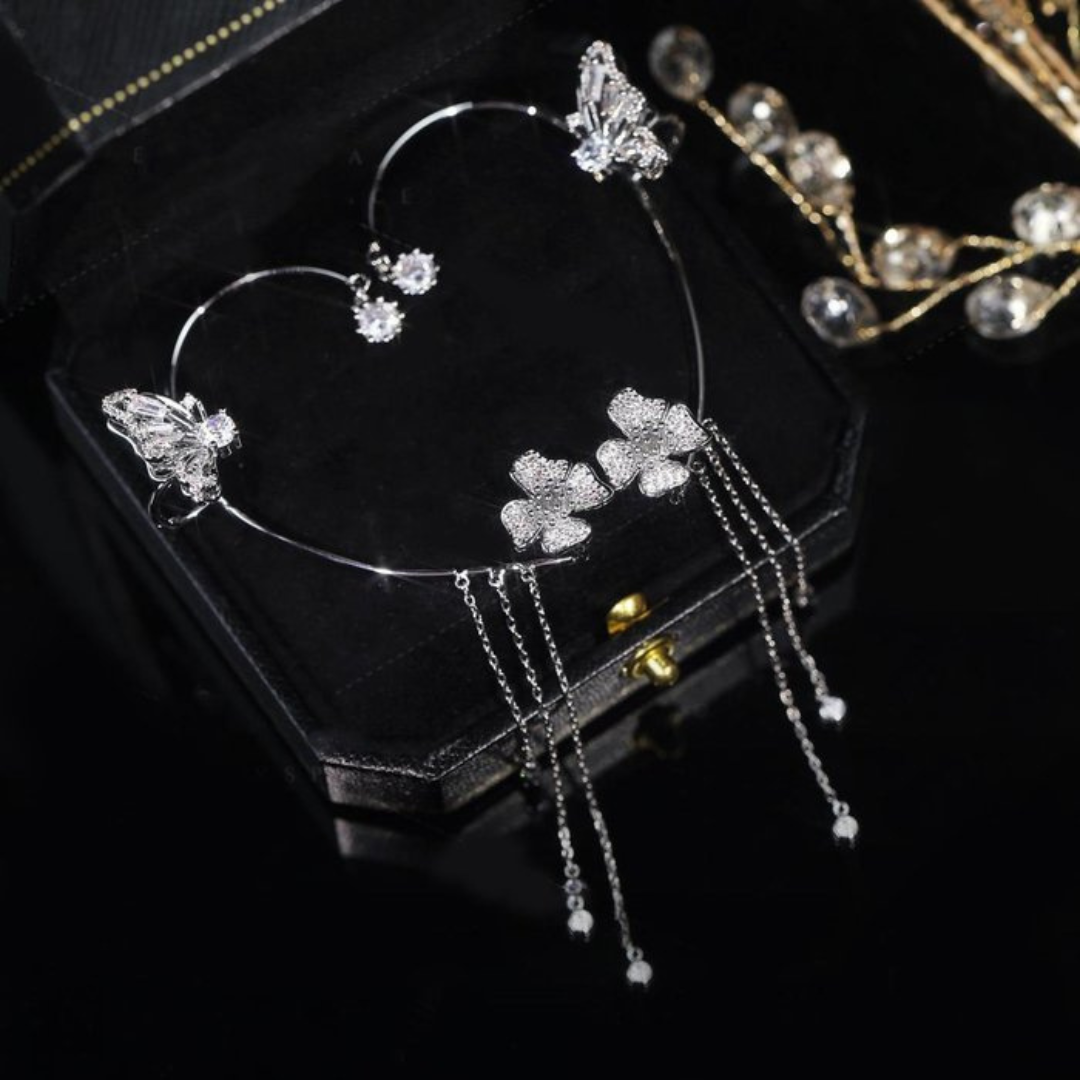 Aurelia Butterfly Earrings – Unik Motetilbehør