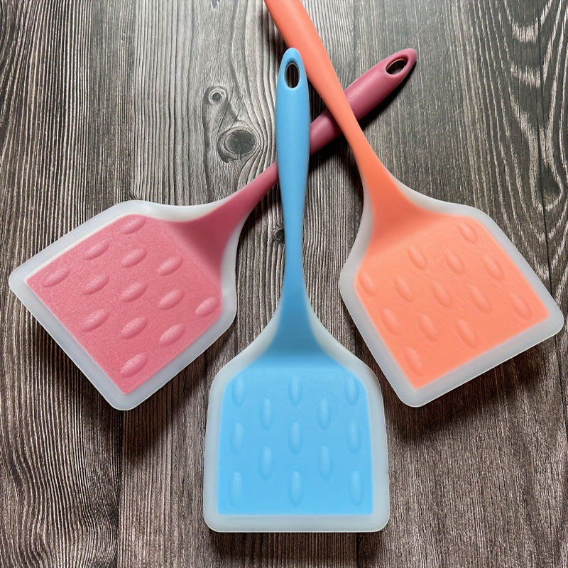 Norvo | Ekstra Stort Silikon Spatel Sett – Non-stick, Varmebestandig & Ergonomisk for Enkel Løsning av Mat, Perfekt for Matlaging & Baking