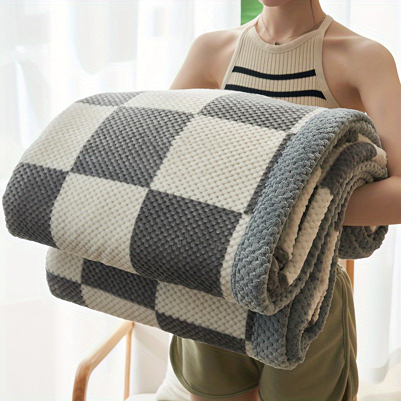 Cozy Plaid – Luxe Melkfleece Teppet for Ultimat Komfort