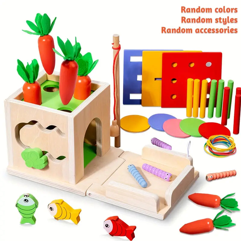 Kreativ 8-i-1 Montessori Lekesett - For Eventyrlystne Babyer