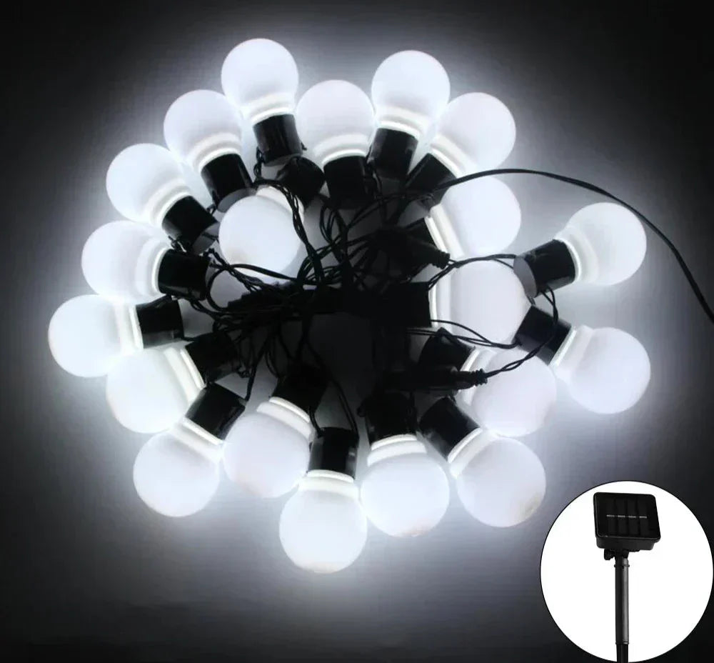 Norvo | LED Solarseiljoner for Utendørs – Miljøvennlig Hage- og Terrassebelysning