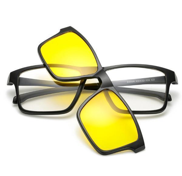 Norvo | 5-i-1 Utbyttbare Solbriller