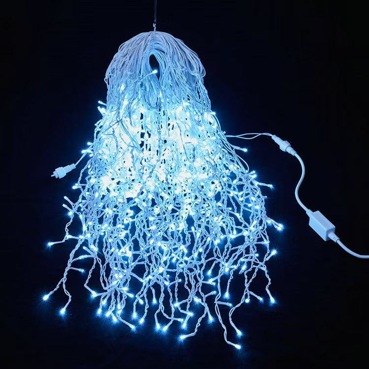 Norvo | 50m LED Istapp Gardinlys – 36V Lavspent Julelys Utendørs Vanntett