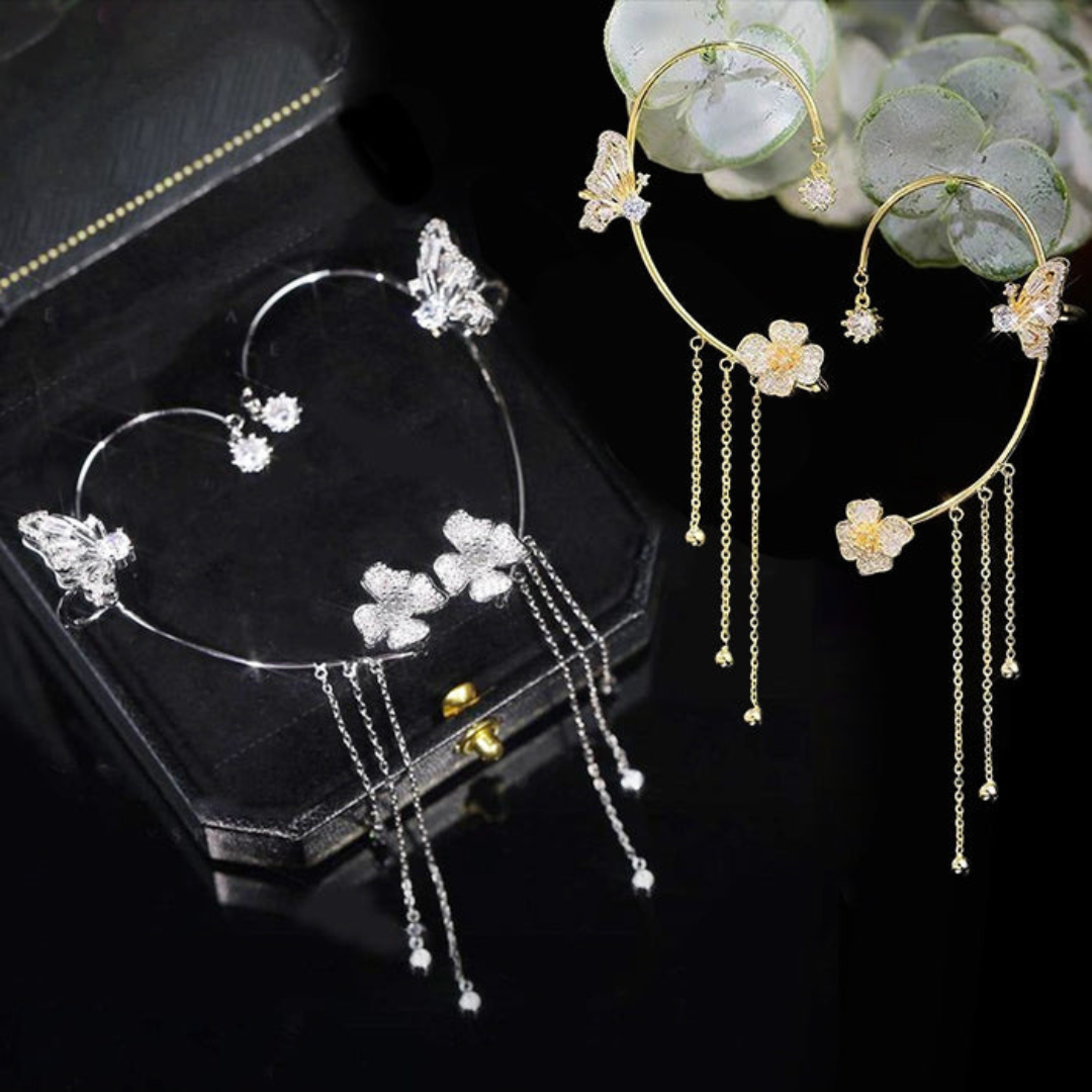 Aurelia Butterfly Earrings – Unik Motetilbehør