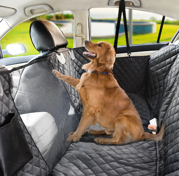 Premium hund bilsete dekken av vanntett hengekøye beskyttelse