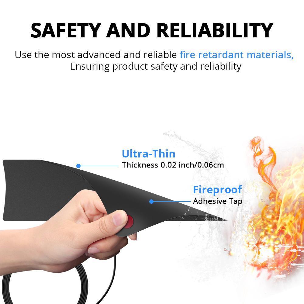 Norvo | HDTV Antenne med forsterker signal booster innendørs