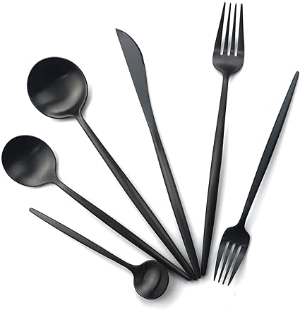 Norvo | Minimalistisk Bestikk 36 Stykker I Rustfritt Stål: Eleganse Og Holdbarhet