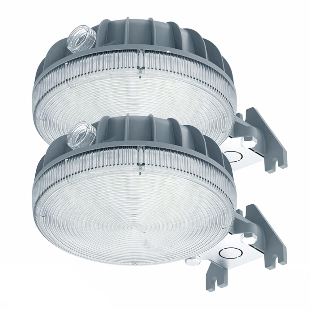 Norvo | Owleye 6000Lm Led Barn Lys, 42W Skumring Til Daggry, Vanntette Sikkerhetslys, 2 Pakke