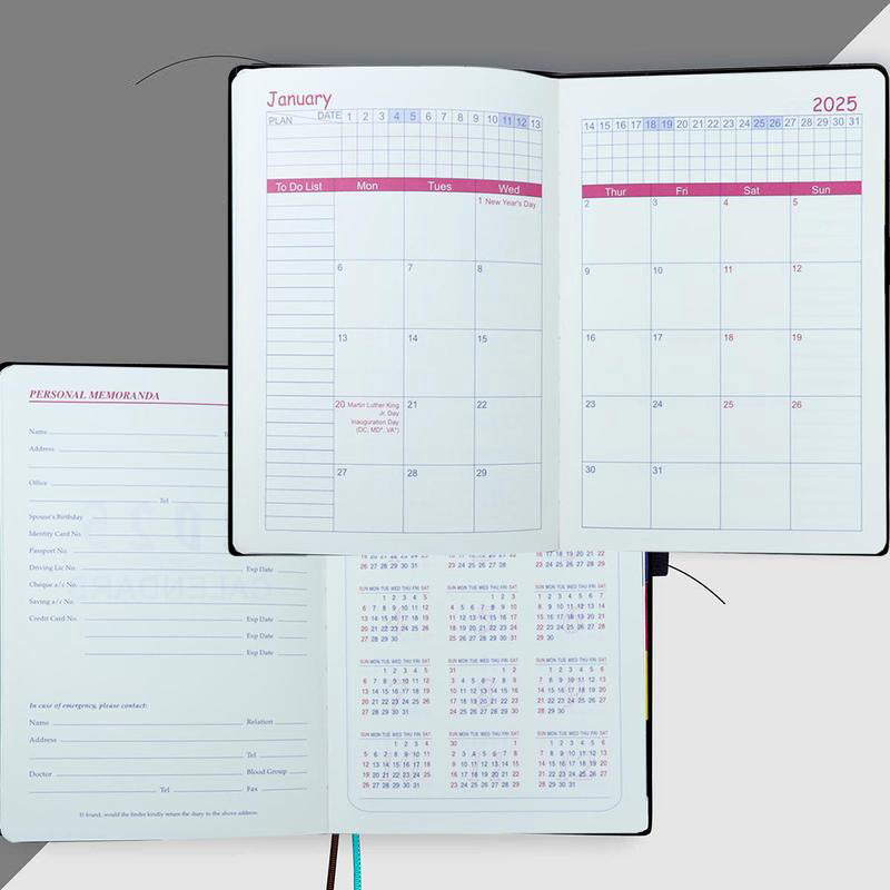 Norvo | 2025 En Dag En Side Daglig Planlegger – Din Ultimative Gavekalender