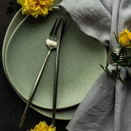 Norvo | Minimalistisk Bestikk 36 Stykker I Rustfritt Stål: Eleganse Og Holdbarhet
