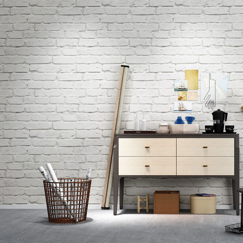 Norvo | Vinyl Rustikk Industri Tapet 33' x 20.5" Ubetalt Murveggdekorasjon