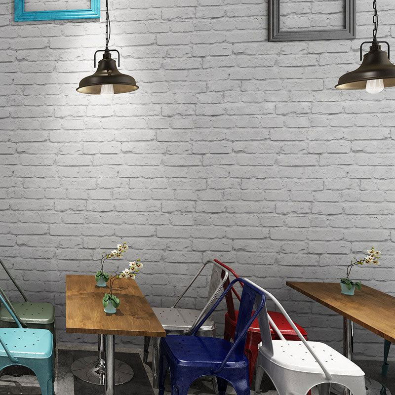 Norvo | Vinyl Rustikk Industri Tapet 33' x 20.5" Ubetalt Murveggdekorasjon