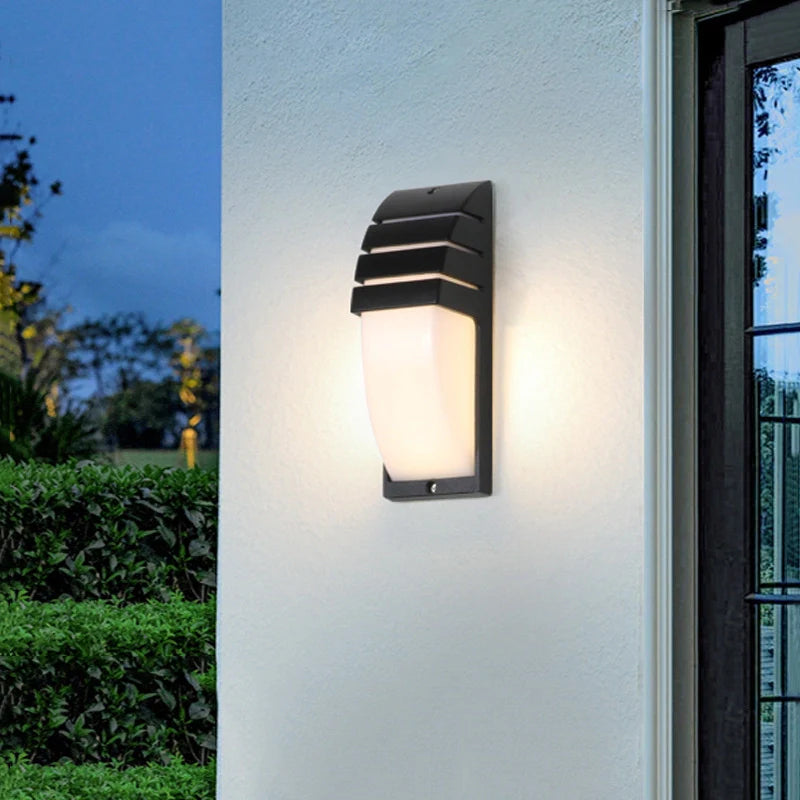 Norvo | Led Utendørs Vegglampe Med Menneskelig Bevegelsessensor