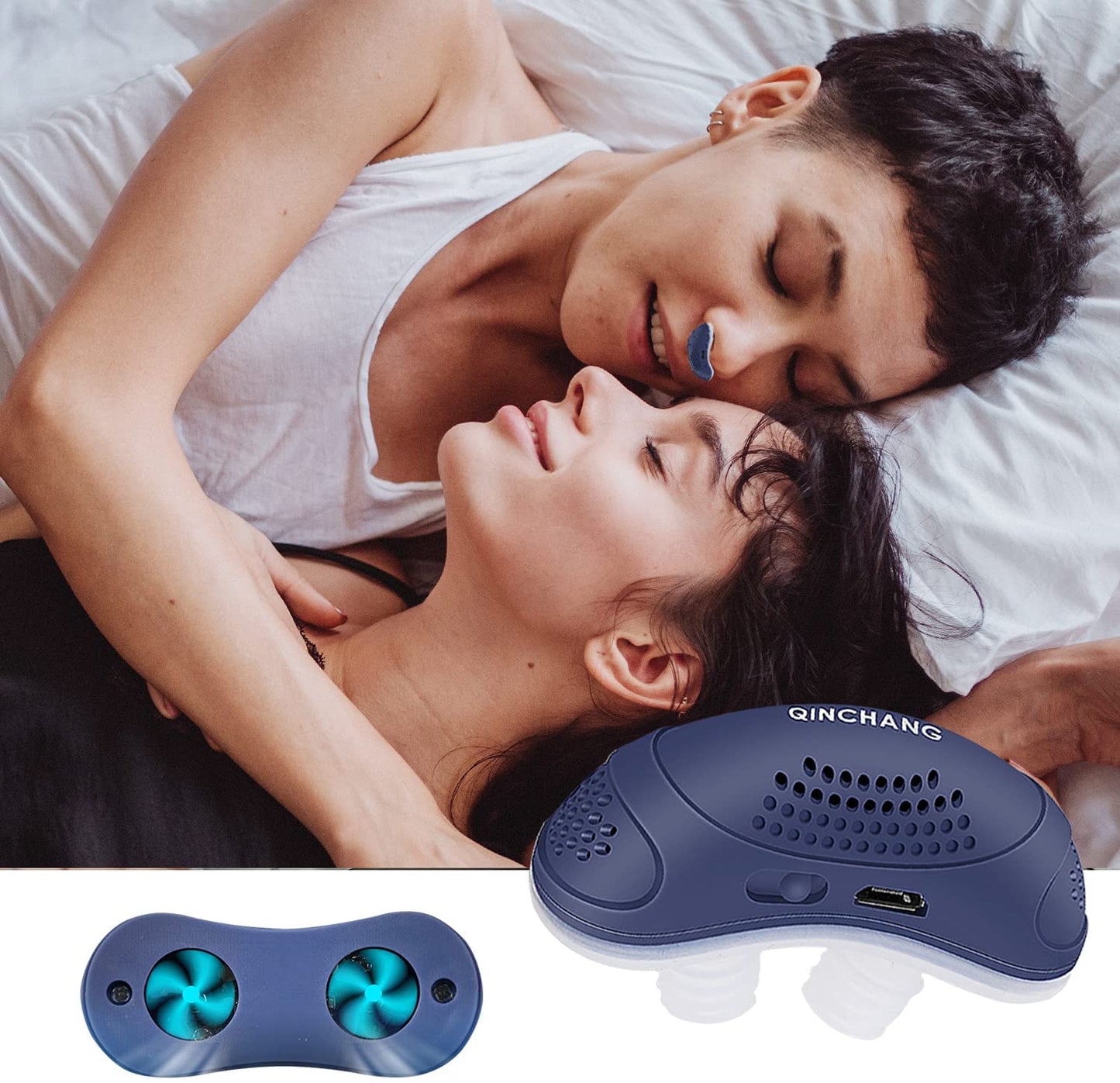 Anti-snorkingsenhet | Slange-, maske- Mikro-CPAP