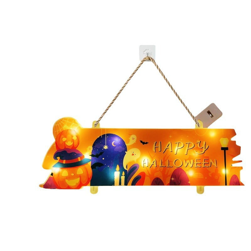 Norvo | Moderne Art Deco vanntett PVC LED Halloween dekorasjon atmosfære lys streng utendørs lys for hage