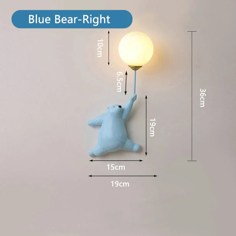 MagicToon - Tegneserie vegglampe for barn