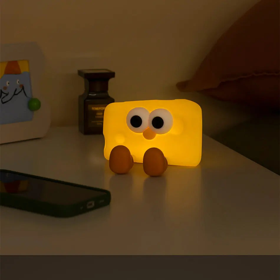 Norvo Liten Nattlampe Silikon Søt Norvo Hjemmeinnredning