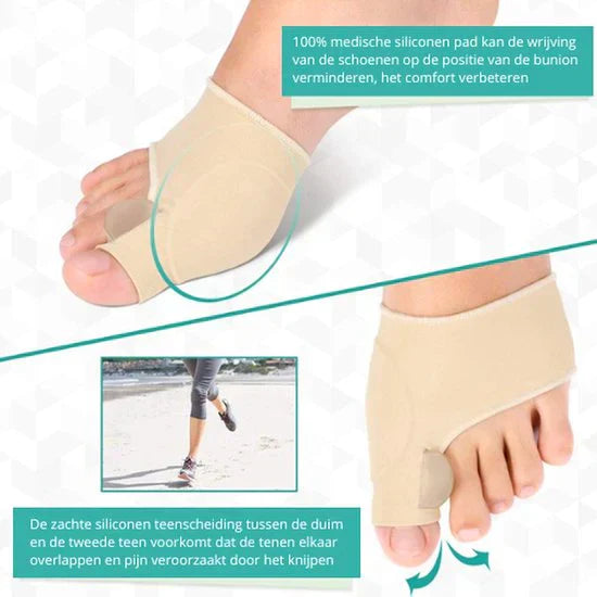 CompressCare Tåkorreksjon mot Hallux Valgus – Komfort for Dine Føtter