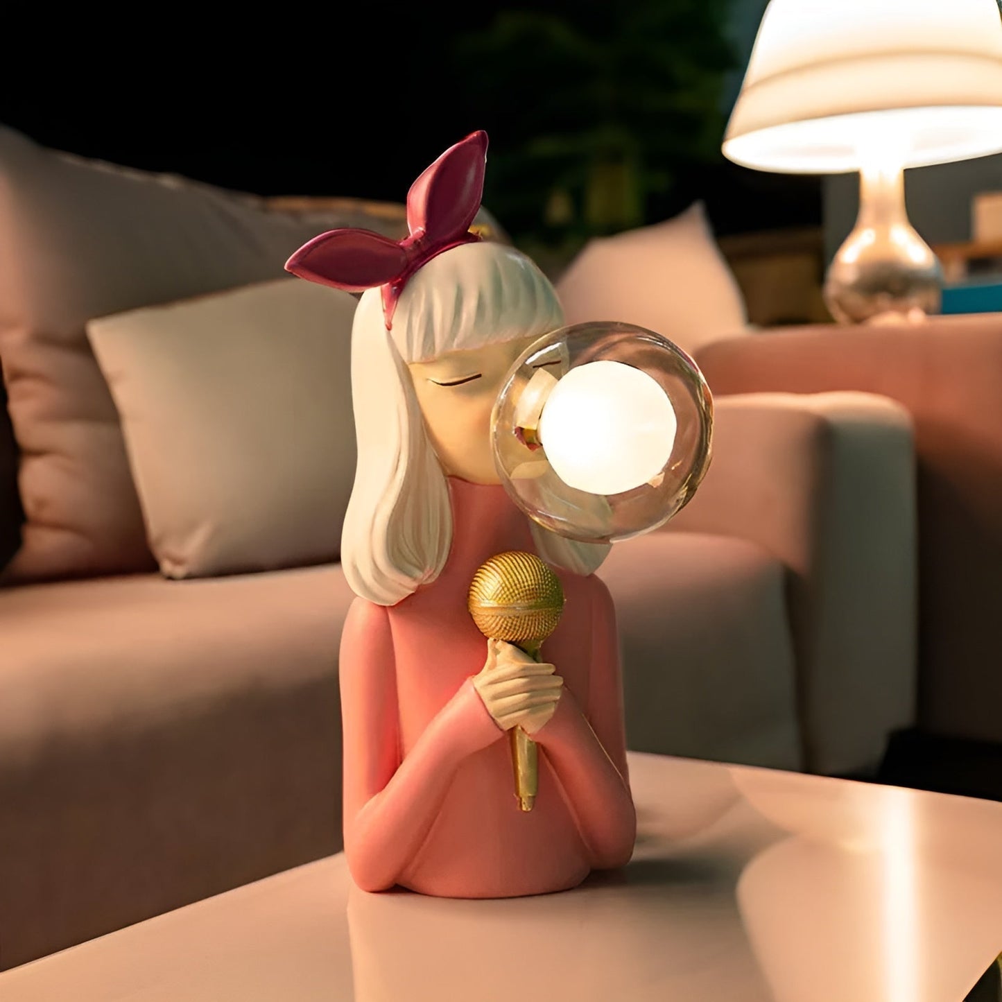 BubbleGlam Luxe Belysning – Stemningsskaper med Elegant Bobledesign