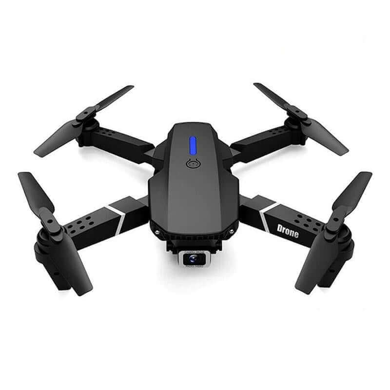 Norvo | med Kamera Svart 4K Profesjonell HD Kamera WIFI FPV RC Quadcopter Sammenleggbar Helikopter