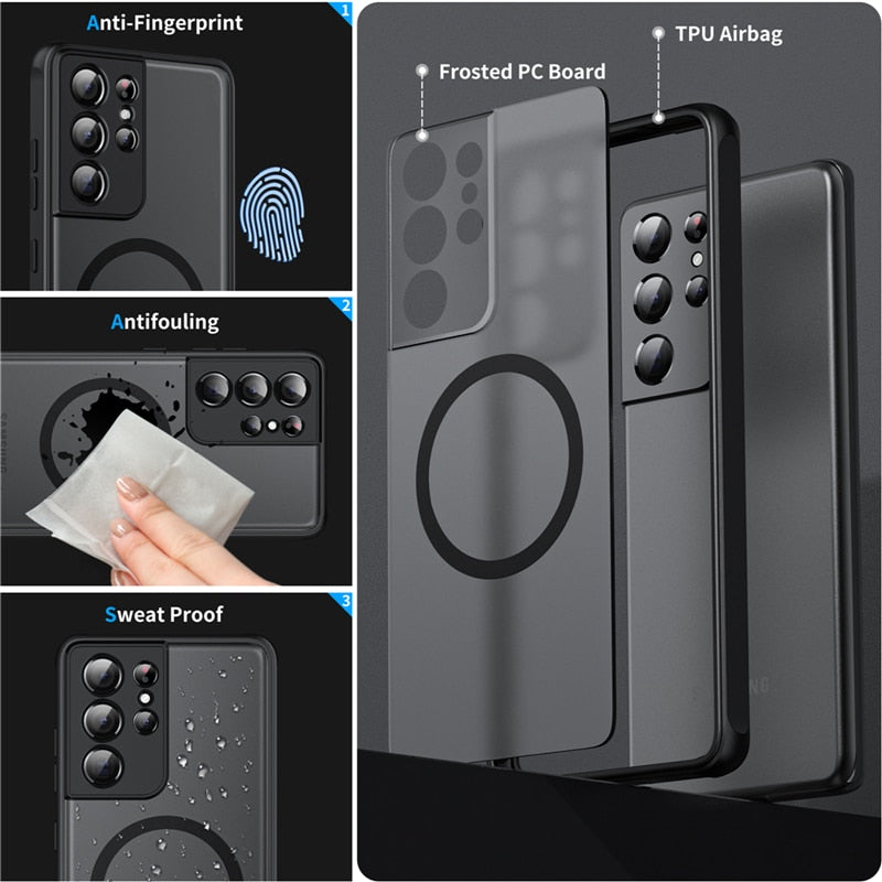 Norvo magnetisk støtsikker etui for Samsung