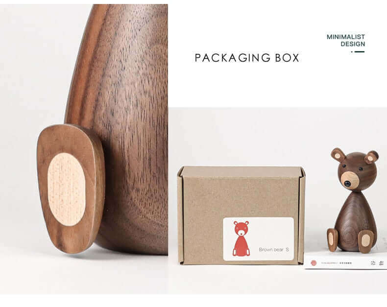 Norvo | Dansk Tre brune bjørnefamiliepynt