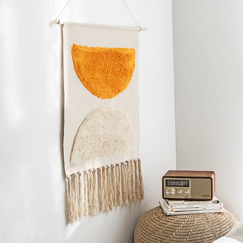 Norvo | Håndvevd geometrisk mønster duskhengende veggdekor