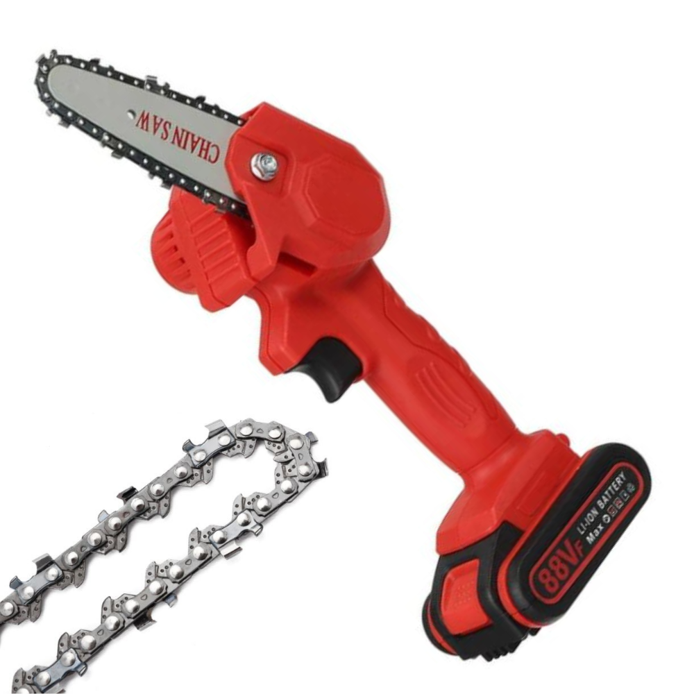 HandyPRO Battery-Powered Electric Chainsaw | Efficient and fast cutting and sawing!